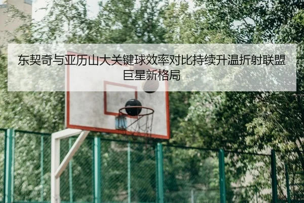 东契奇与亚历山大关键球效率对比持续升温折射联盟巨星新格局